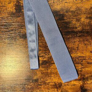 Brooks Brothers Knit Tie Solid Sky Blue 100% Silk NWT